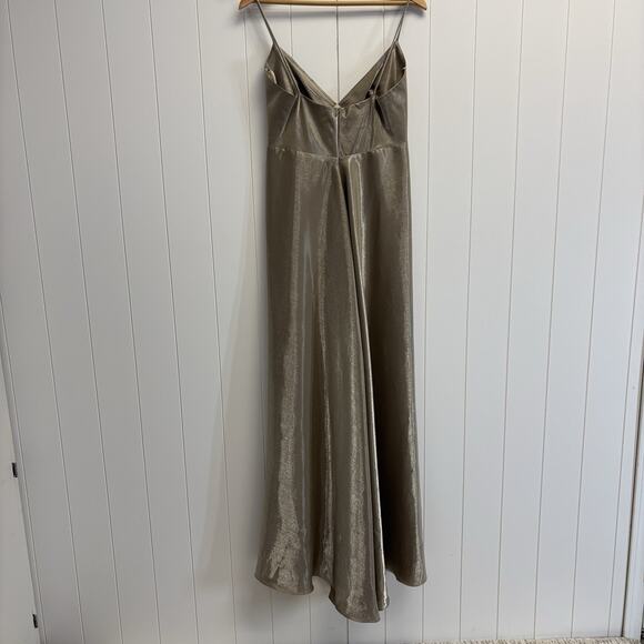 Vintage Loralie Baby Doll Y2K Maxi Slip Dress Size 10 Glam Wedding Timeless - Picture 2 of 10